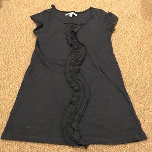 Ruffle T-shirt dress